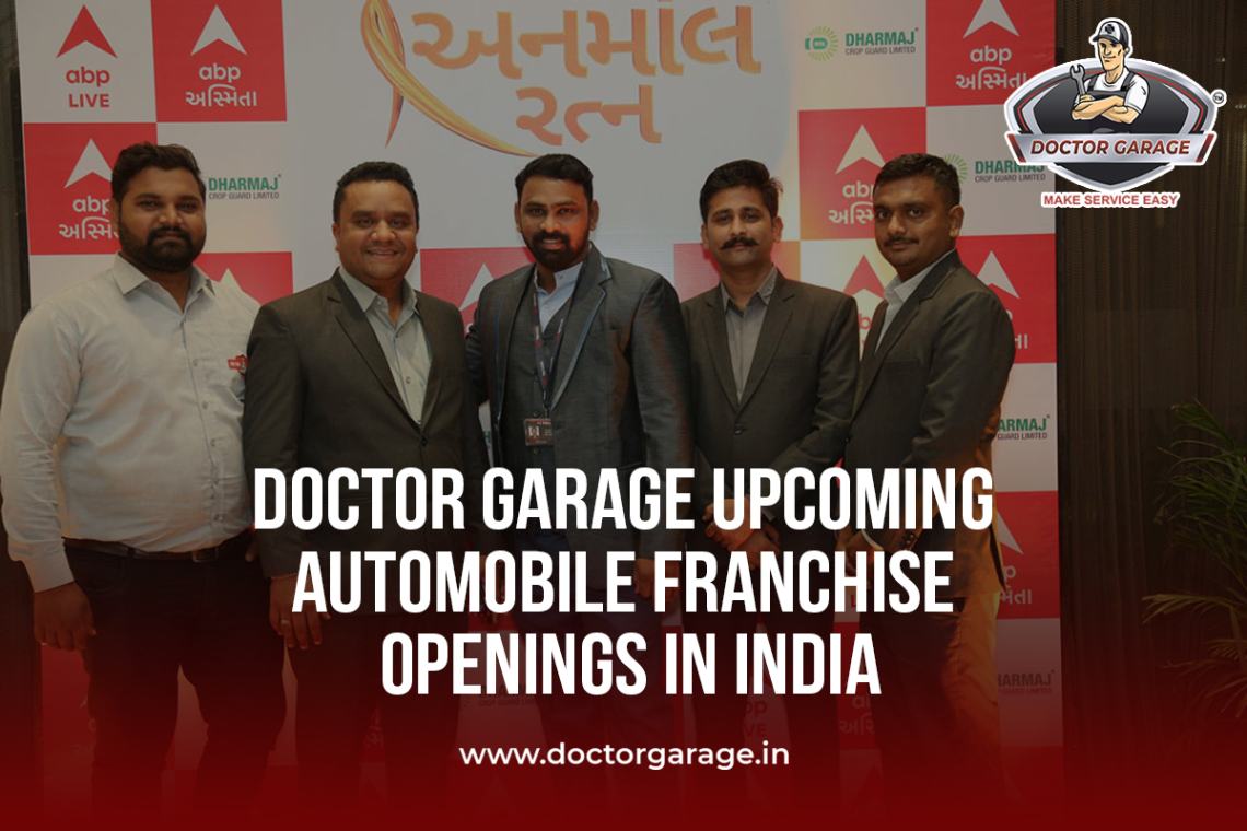 Doctor Garage Upcoming Automobile Franchise Openings in India