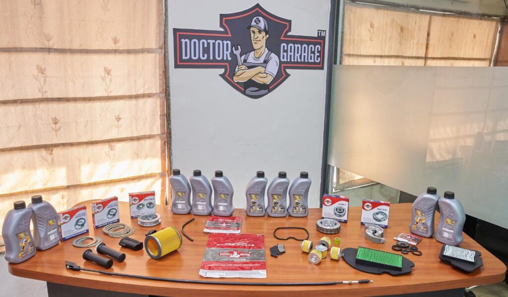 Doctor Garage Genuine Bike Spare Parts & Lubricants