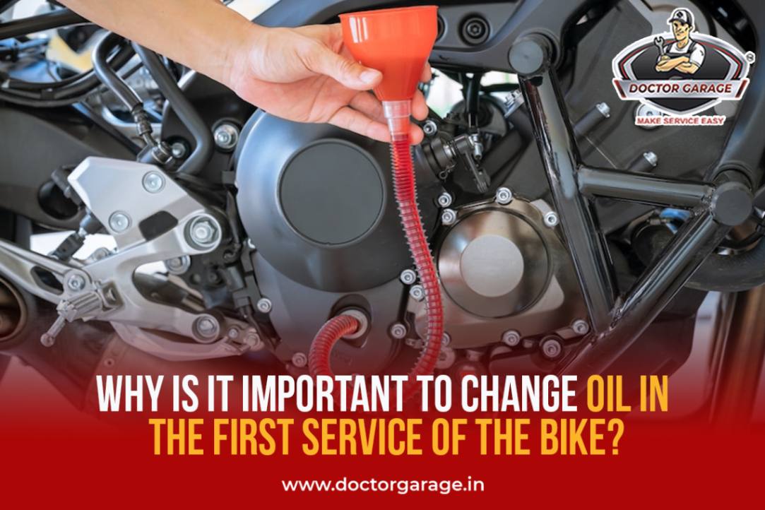 Why is It Important to Change Oil in the First Service of the Bike