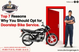 Top 7 Reasons Why You Should Opt for Doorstep Bike Service