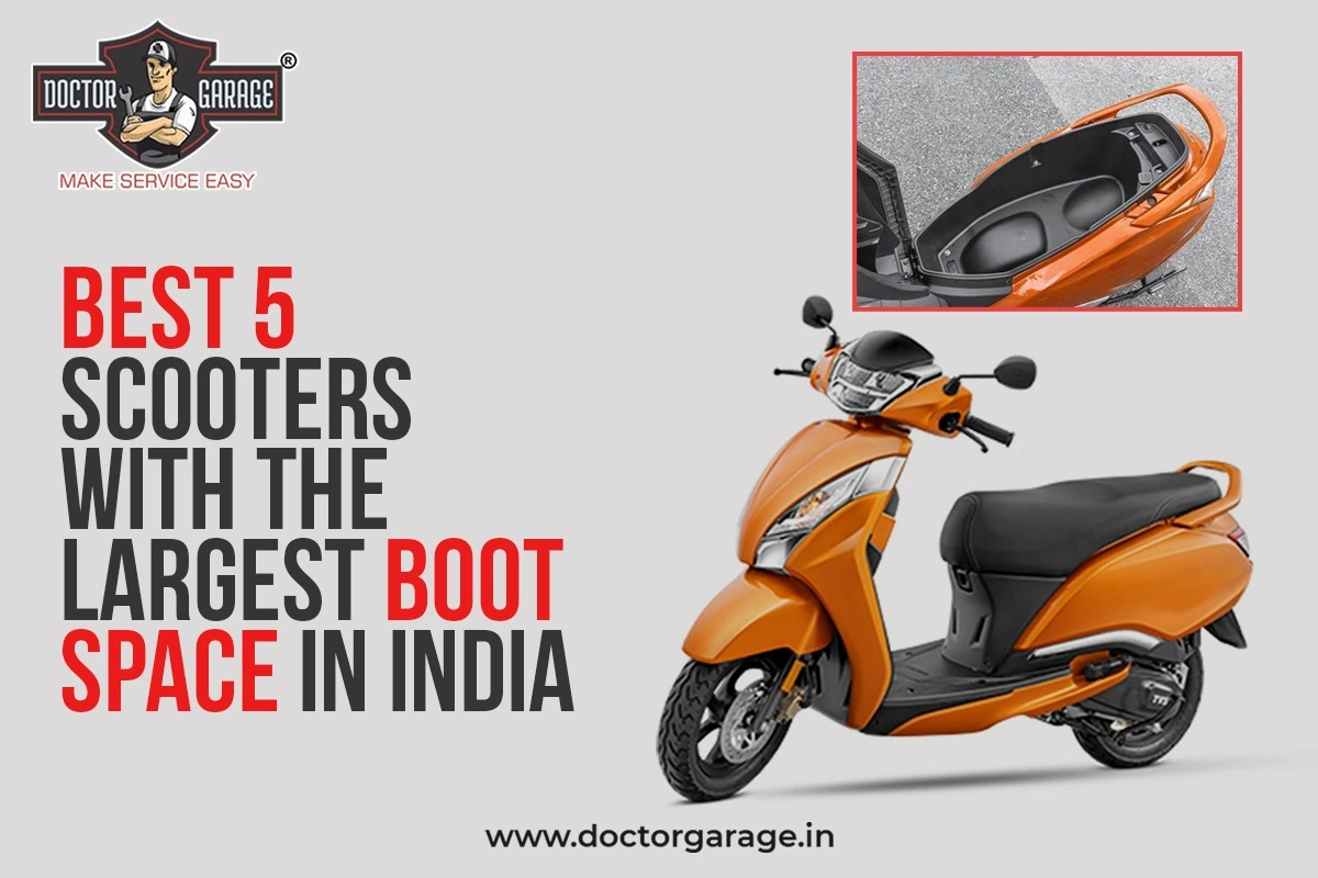 scooter with largest boot space