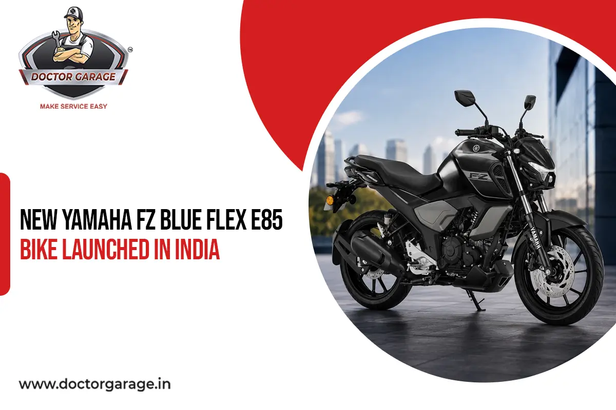 yamaha FZ Blue Flex E85 Bike Launched in India