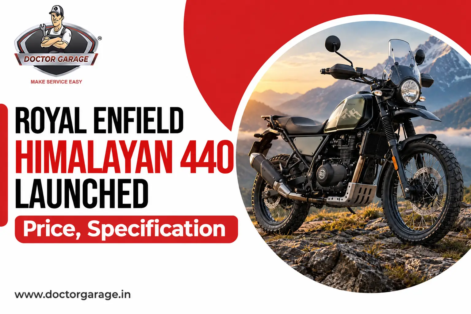 Royal Enfield Himalayan 440 Launched Price, Specification
